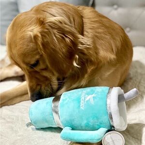 Haute Diggity Dog Stanley Plush dog toy Brand new Snuggly Cup pet Toy Sold out